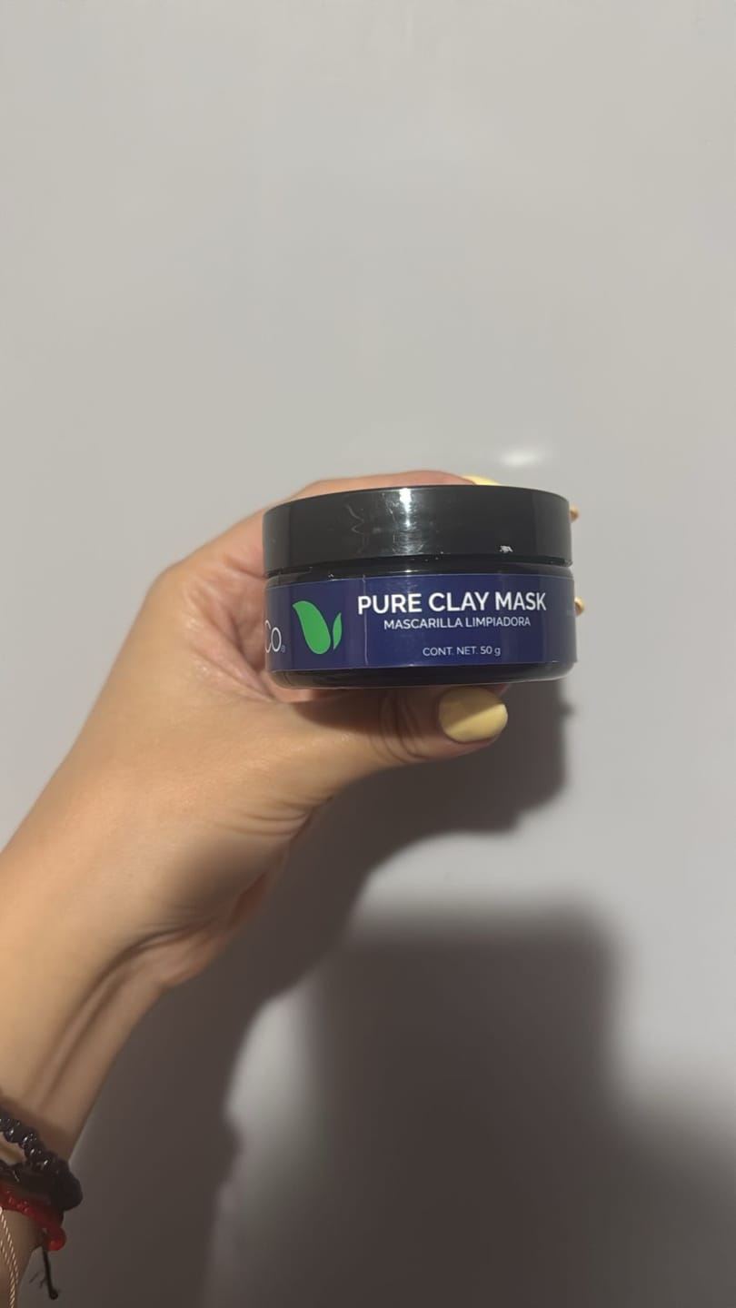 Customer photo review of Pure Clay Mask: Mascarilla Limpieza Profunda