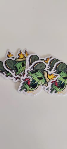 Customer photo review of ¿Cuántos stickers quieres?