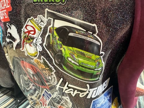 Customer photo review of Forrest Wang / Get Nuts Labs Sticker