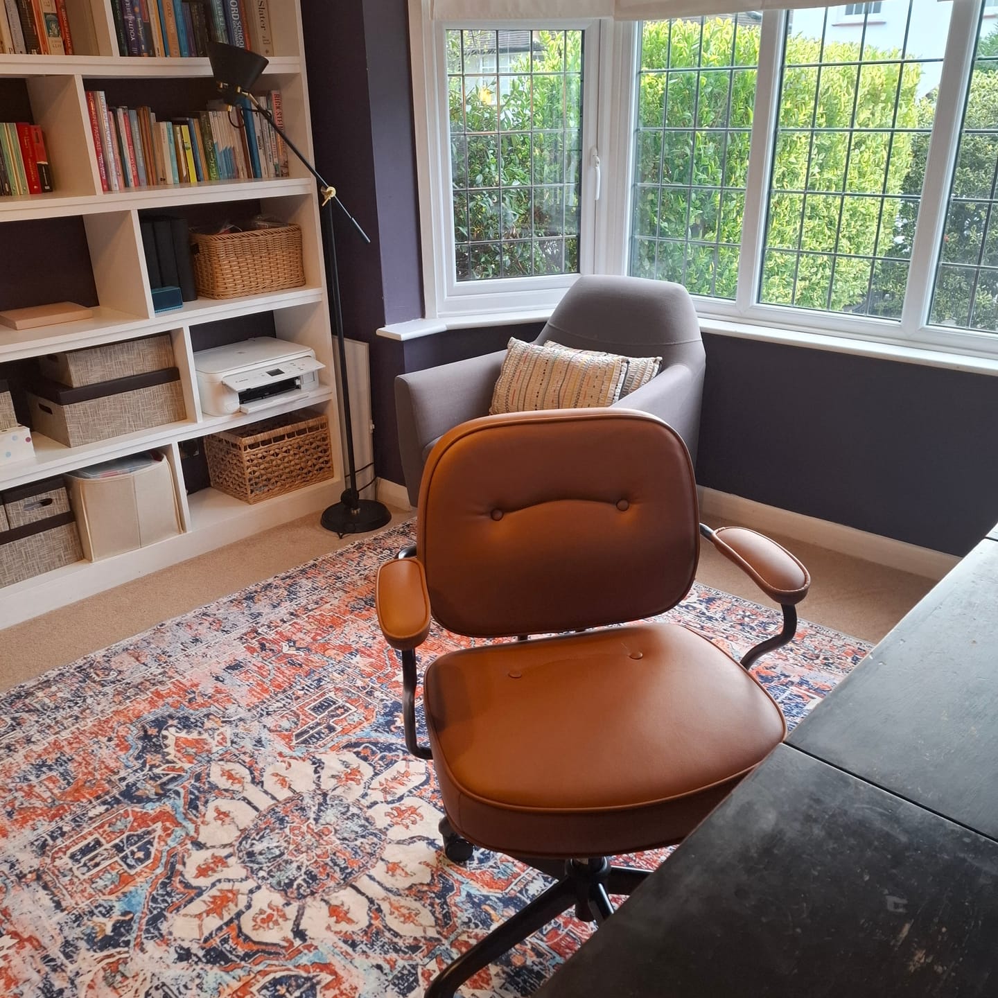 Customer photo review of L3 Mid-Century Luxury Leather Chair