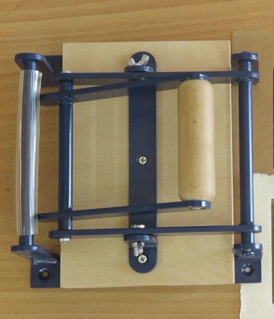 Customer photo review of Artisan Printmaking Hand Lever Press™