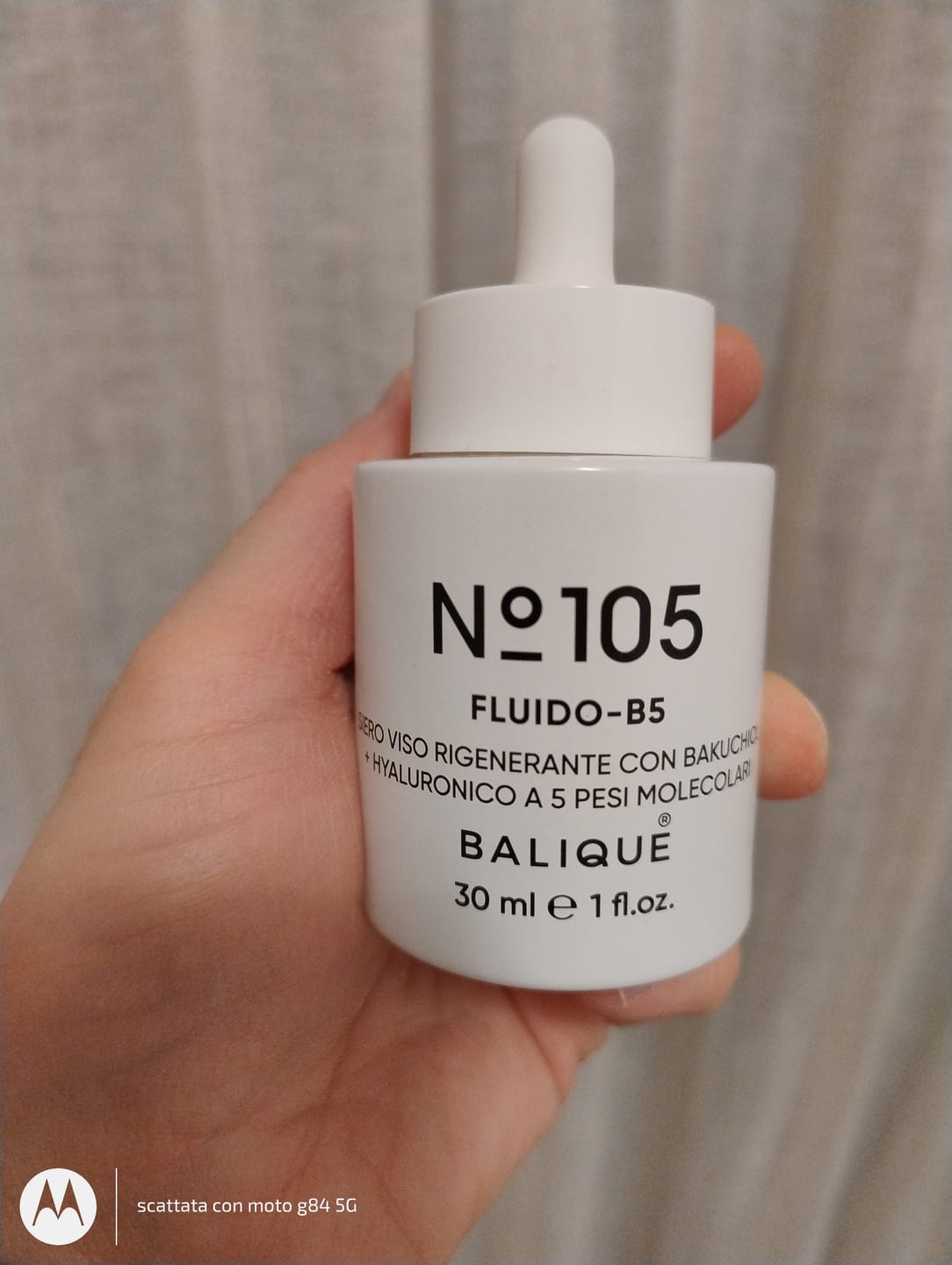 Customer photo review of N°105 - FLUIDO B5 - Siero viso