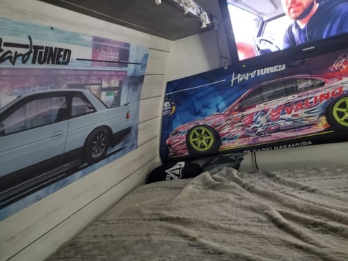 Customer photo review of Naoki Nakamura S15 Garage Flag