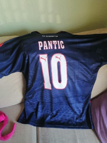 Customer photo review of Camiseta Retro Atletico Madrid Away 96/97