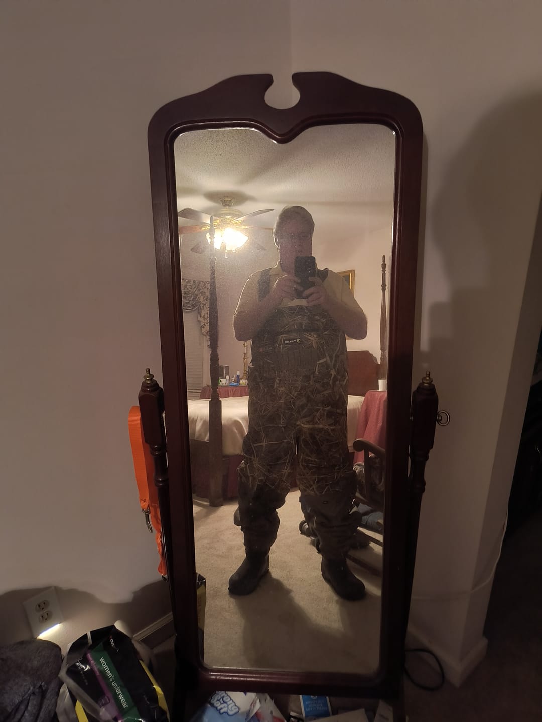 Customer photo review of Tidewe AquaWade Duck Hunting Waders (Breathable) - Men's Chest Waders with Insulated Boots