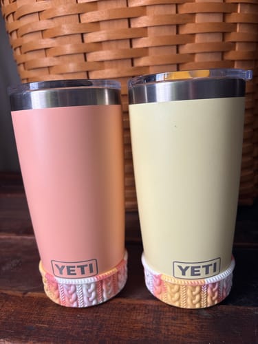 Customer photo review of Apricot Crisp Shorty Macrame Tumbler Boot
