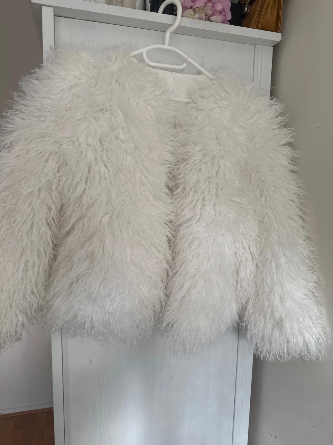 Customer photo review of Reese Short Faux Fur Coat