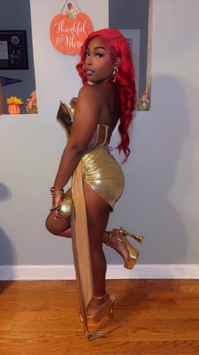 Customer photo review of LUXE GLAMOUR SET (ALMOST SOLD OUT)