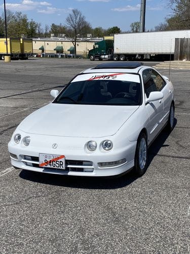 Customer photo review of HardTuned Window Banner - JDM Stripe