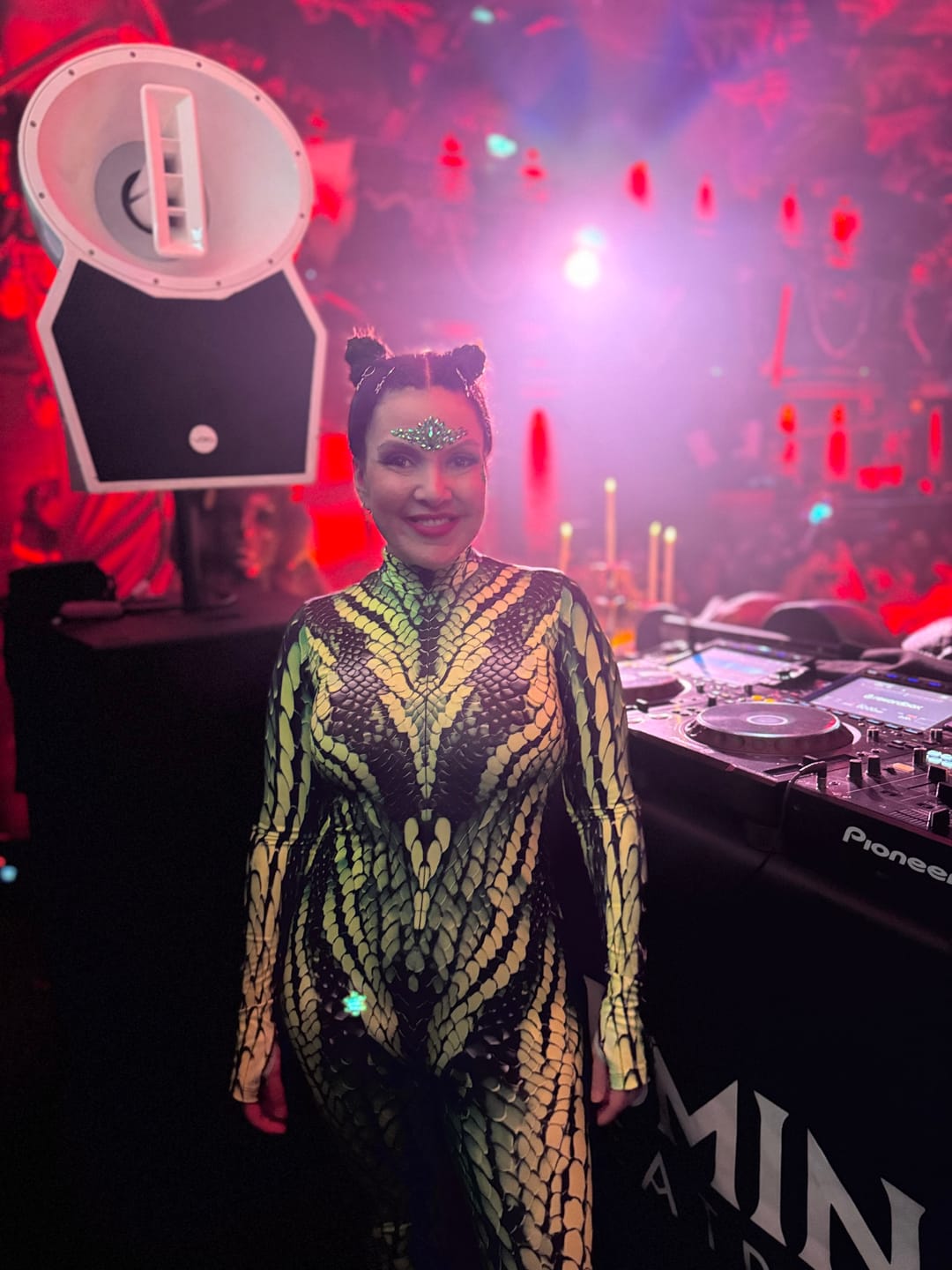 Customer photo review of Electric Viper Costume