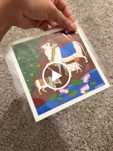 Customer video review of 4x4 Giclee Fine Art Prints
