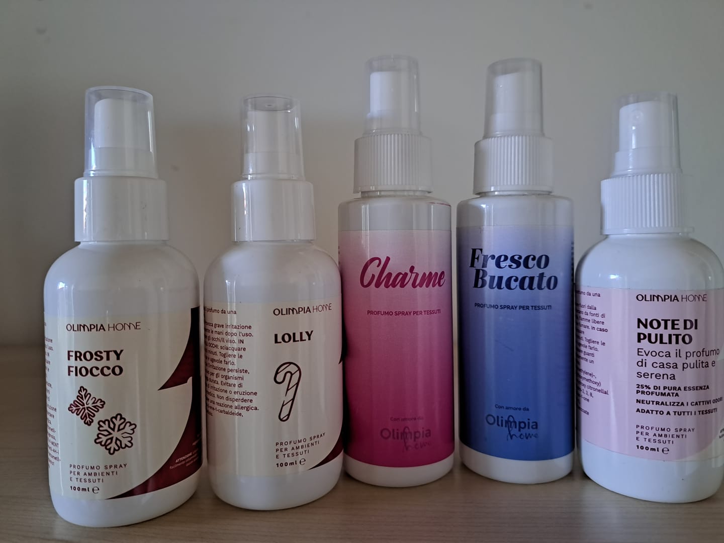 Customer photo review of Profumo spray per tessuti Note di Pulito ml.100