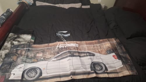 Customer photo review of Lexus GS300 Garage Flag
