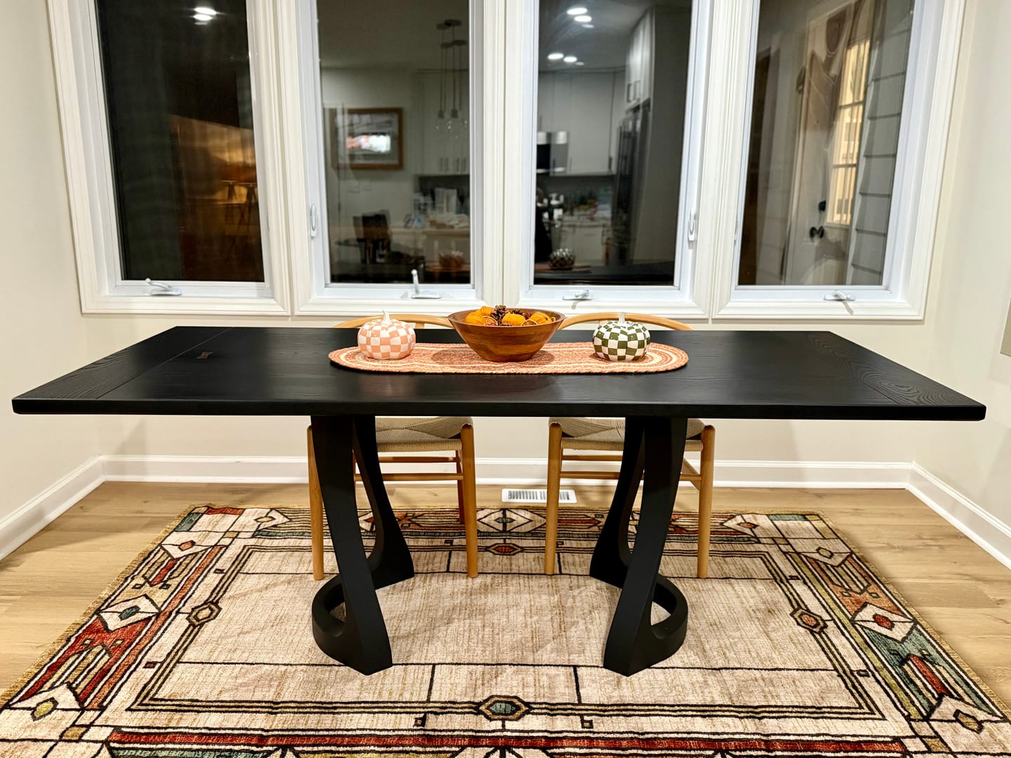 Customer photo review of Table Legs 436 Uzar 28" H Metal DIY Dining Furniture Legs
