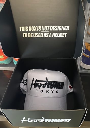 Customer photo review of Hardtuned Tokyo White A-Frame Cap