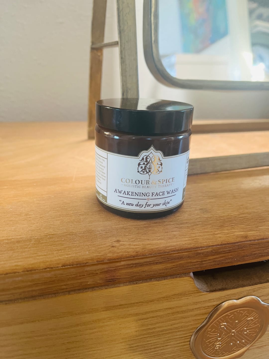 Customer photo review of Awakening Face Wash 120 ml