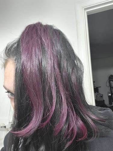 Customer photo review of The Ultimate Dyed Gray Hair Guide | Free gift