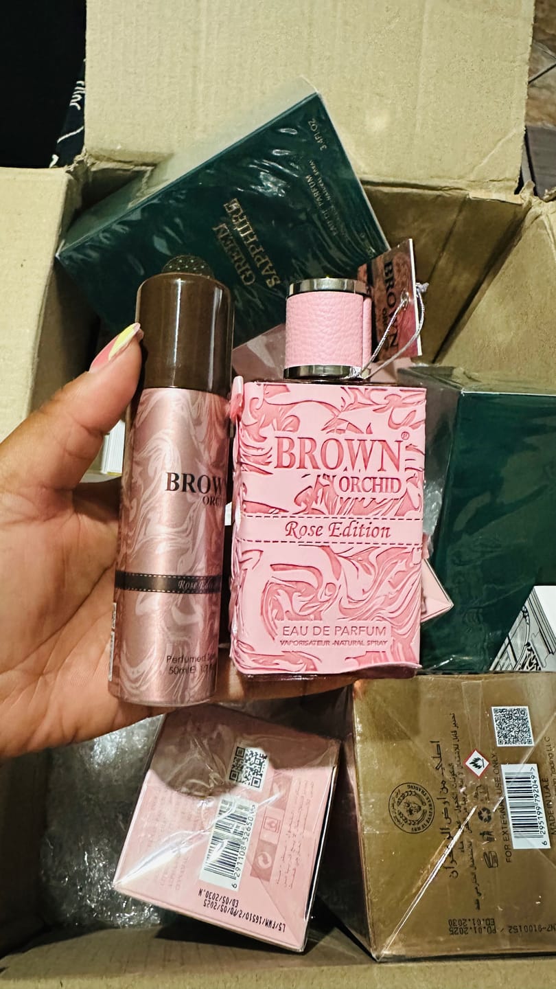 Customer photo review of Brown Orchid Rose Edition EDP 80ml