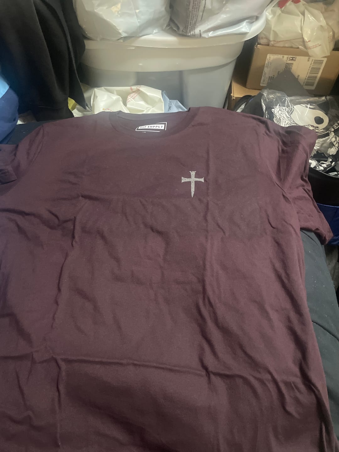 Customer photo review of Iron Sharpens Iron Shirt
