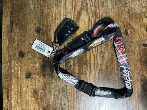 Customer photo review of Volkswagen Golf Lanyard