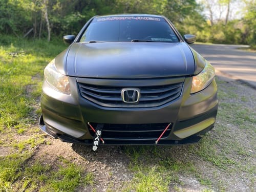 Customer photo review of Hardtuned Keyline Window Banner