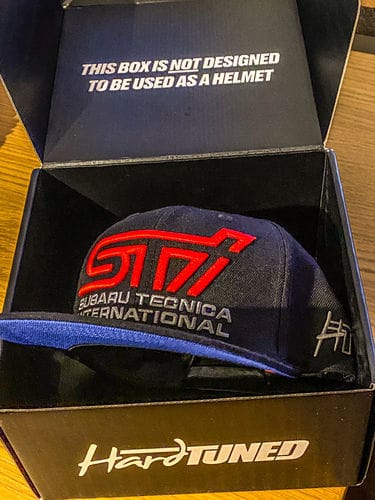 Customer photo review of Subaru WRX STI Flat Brim Cap