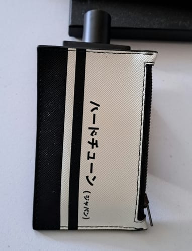 Customer photo review of Toyota AE86 Tatsumi Leather Wallet