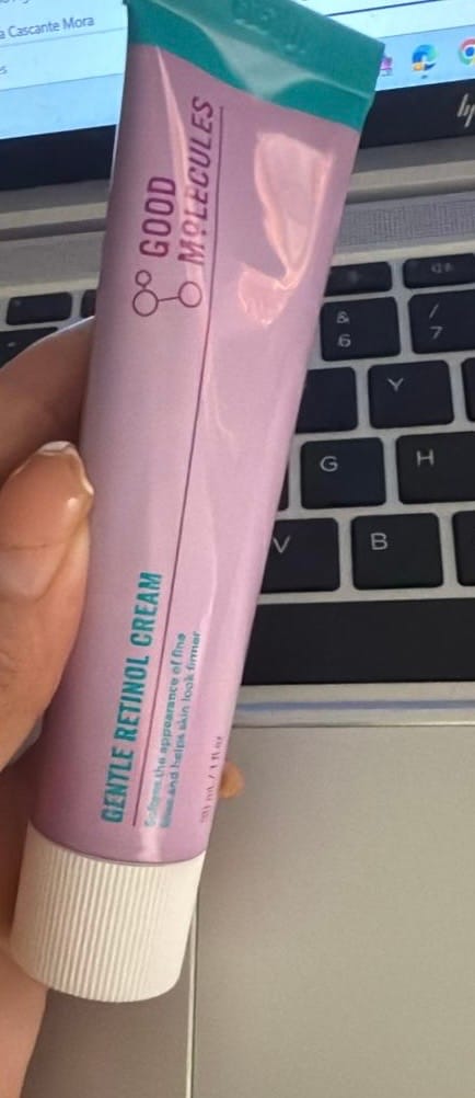 Customer photo review of Gentle Retinol Cream