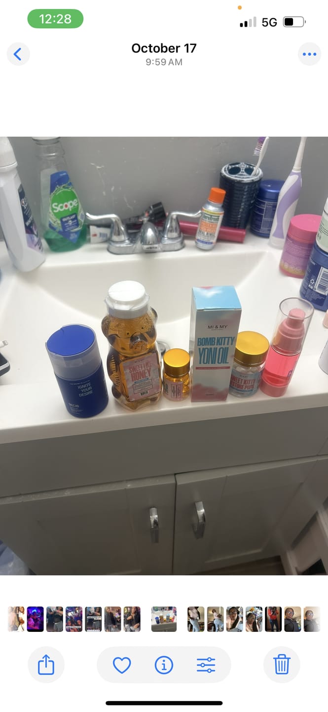 Customer photo review of Wet And Gushy Yoni Scrub
