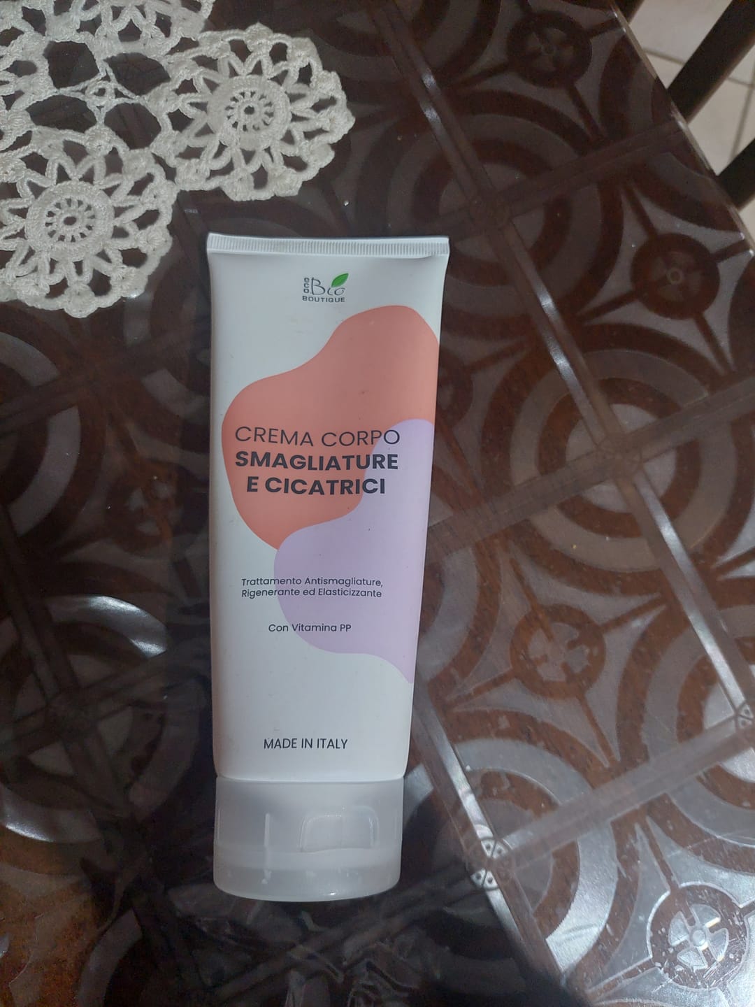 Customer photo review of Crema Corpo Smagliature e Cicatrici