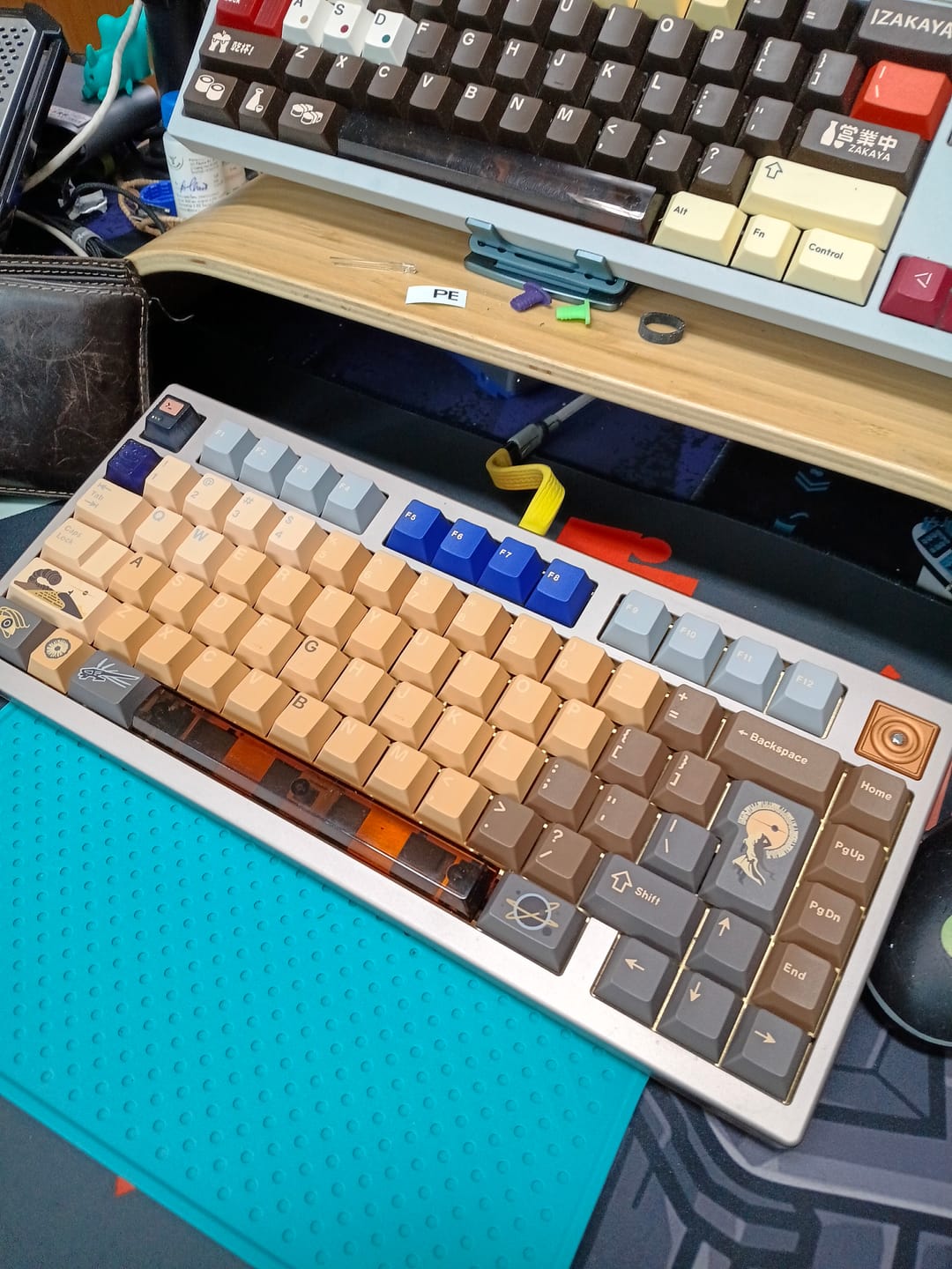 Customer photo review of Keykobo Fremen ABS Double-Shot Keycap Set