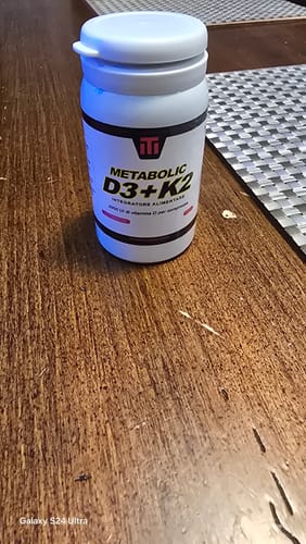 Customer photo review of Metabolic D3 + K2 - 200 compresse da 2000 UI