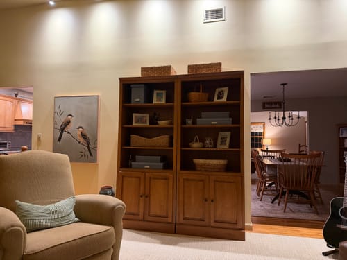 Customer photo review of Garden Pair Canvas Art