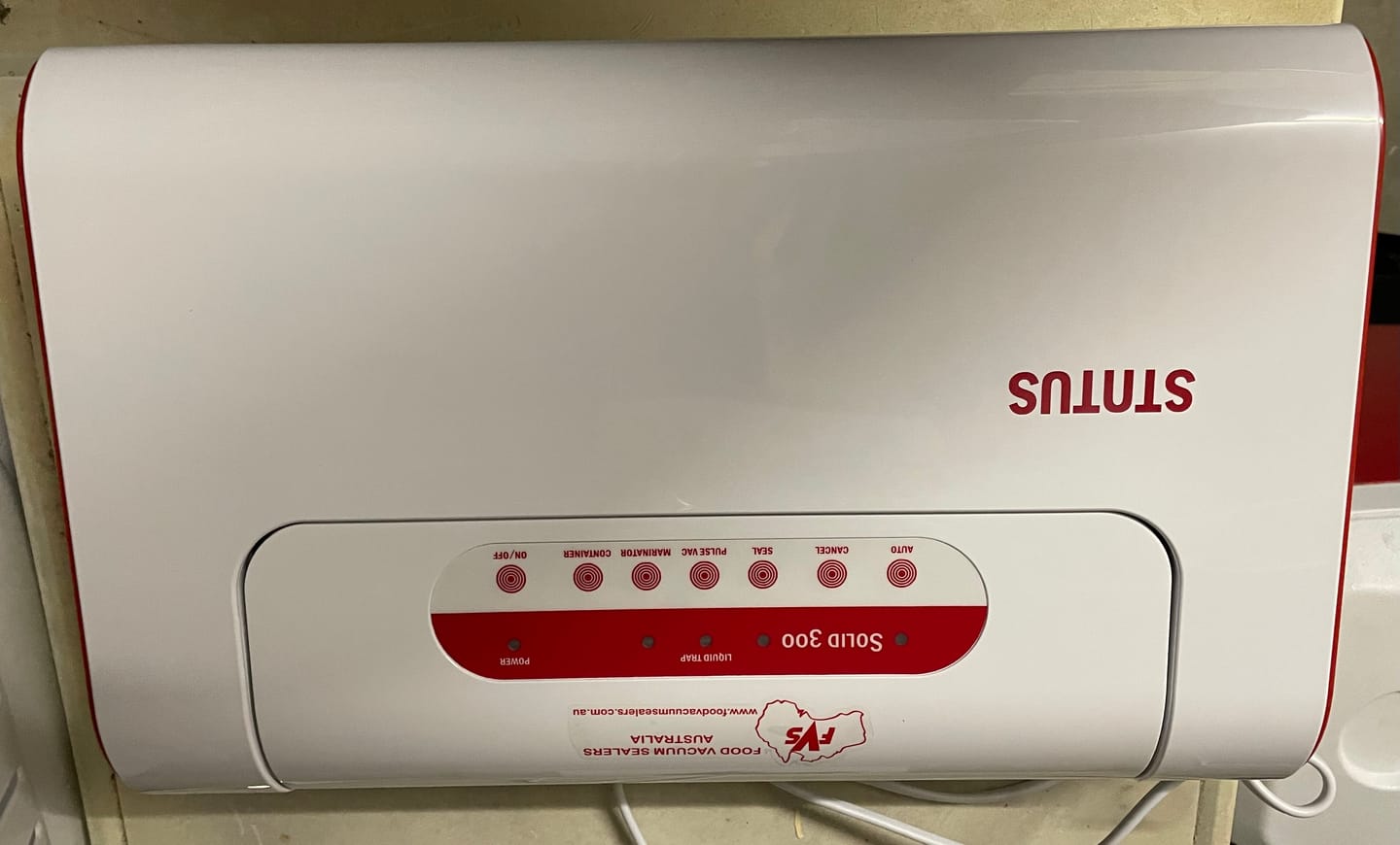 Customer photo review of Status Solid 300 Professional Vacuum Sealer