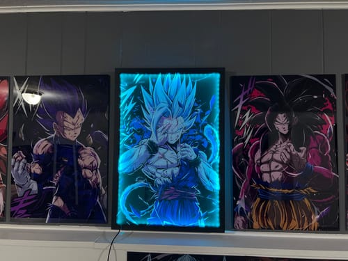 Customer photo review of Cold Blooded Warrior Plexi Glass Wall Art