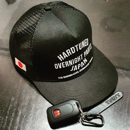 Customer photo review of Hardtuned Overnight Parts Trucker Cap