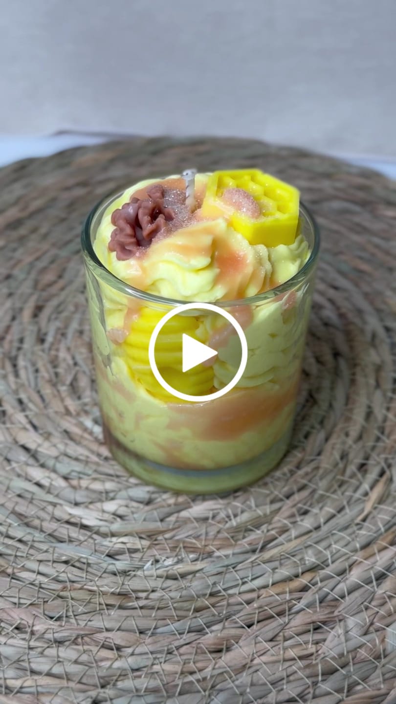 Customer video review of Vaso para velas trasparente 230 ml