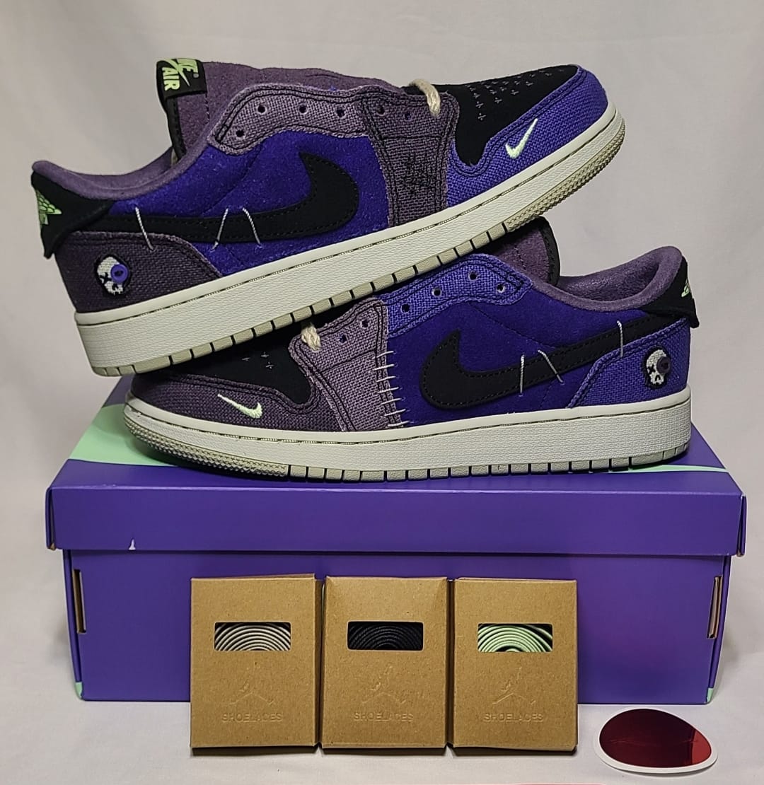 Customer photo review of Air Jordan 1 Retro Low OG "Zion Williamson Voodoo Alternate" - Non Adult