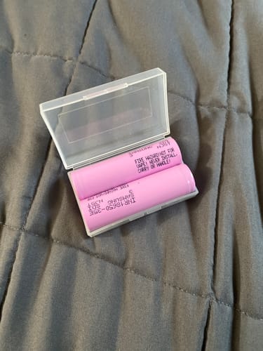 Customer photo review of Samsung 35E 18650 3500mAh 8A Battery