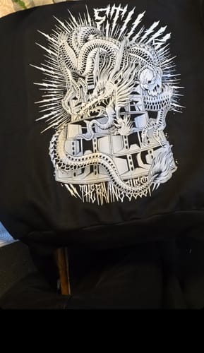 Customer photo review of The Raving Quest - Hoodie