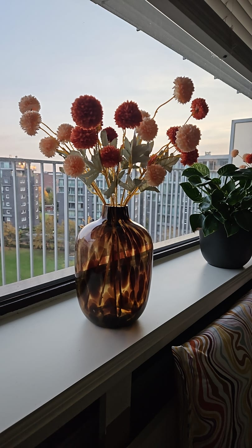 Customer photo review of Zijden Kiku Bloemen - Mix