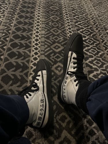 Customer photo review of HTXJPN Fuji2 High Top Sneakers