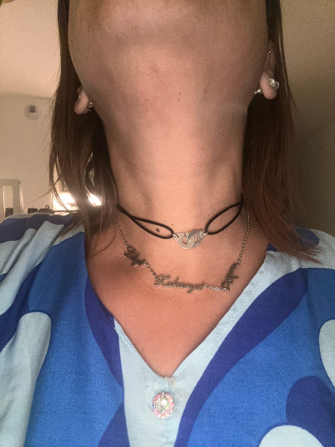 Customer photo review of Collier Personnalisé Plusieurs Prénoms