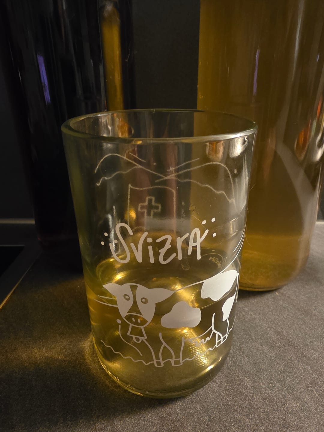 Customer photo review of La Suisse transparent- Set de 2 verres