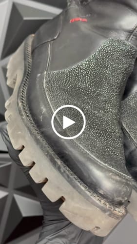 Customer video review of Limpiador / acondicionador para pieles exóticas