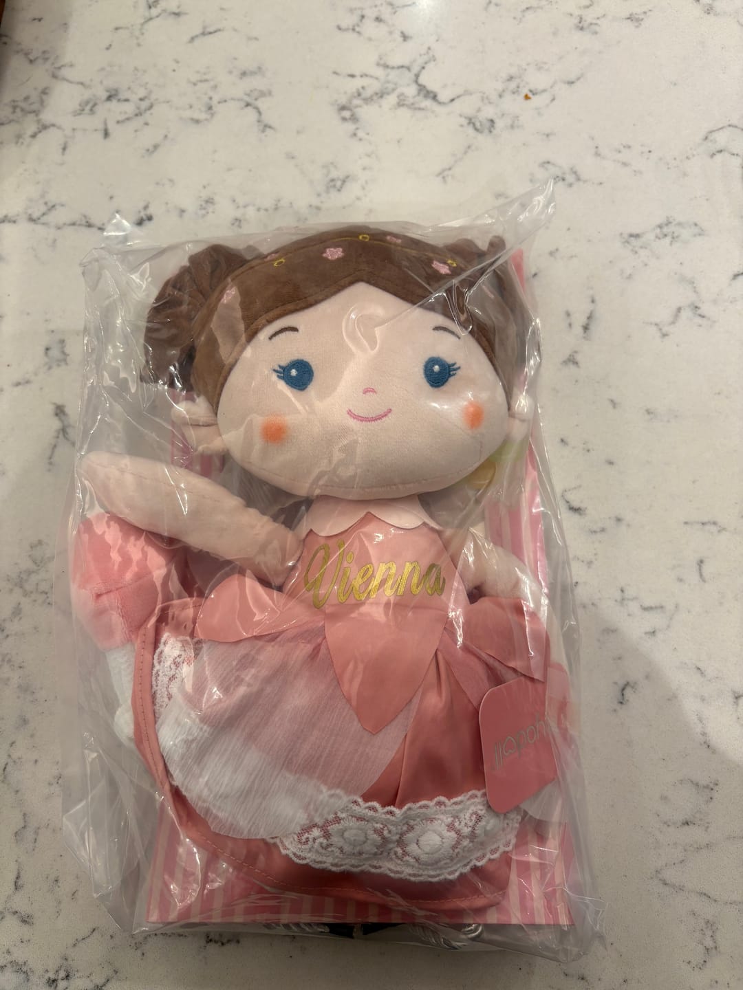 Customer photo review of Personalized Flora Belle