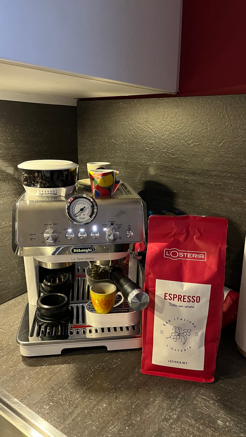 Customer photo review of L'Osteria Espresso Vorteilspack 2 x 1 Kg