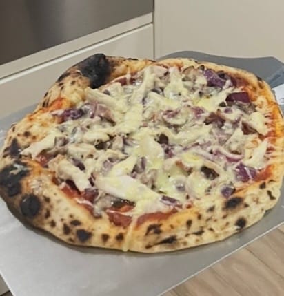 Customer photo review of Sourdough Pizza Bases