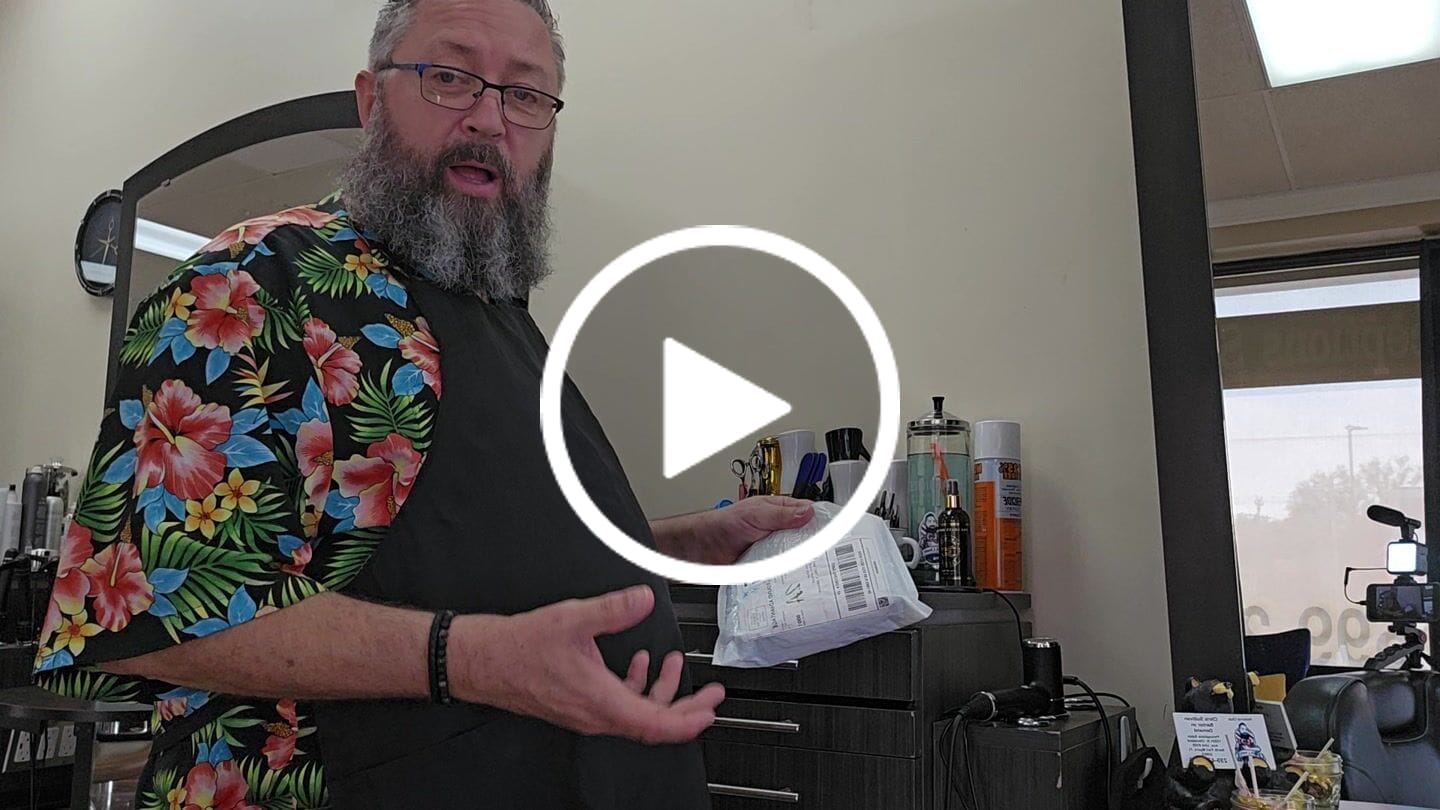Customer video review of PRO SHAVE SOLUTION (5 oz)