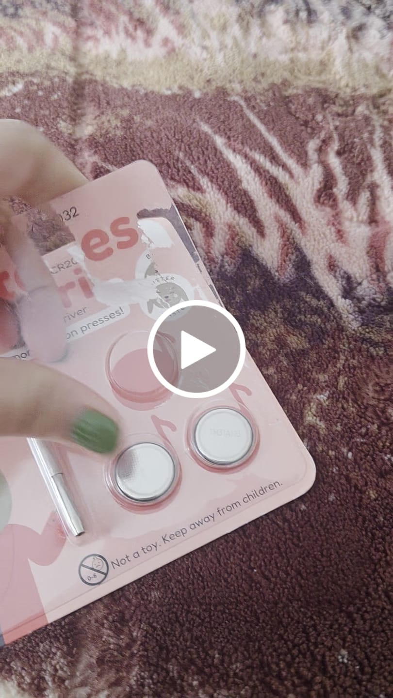 Customer video review of CR2032 Bitter Taste Battery Replacement Kit